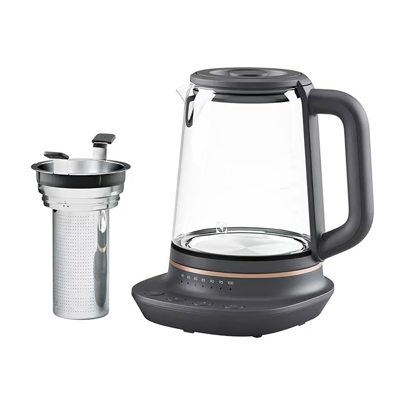 Електрочайник Electrolux чорний, 1.7 л (E7GK1-8BP)